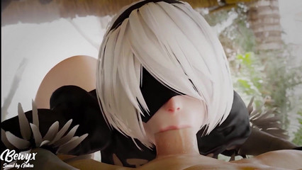 Анимационный 3д порно сборник из игры Nier Automata